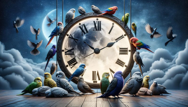 hoe lang slapen vogels