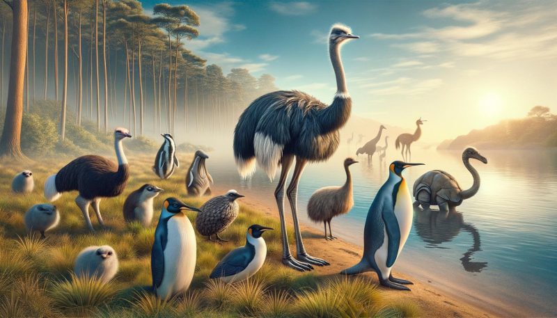 welke vogels kunnen niet vliegen