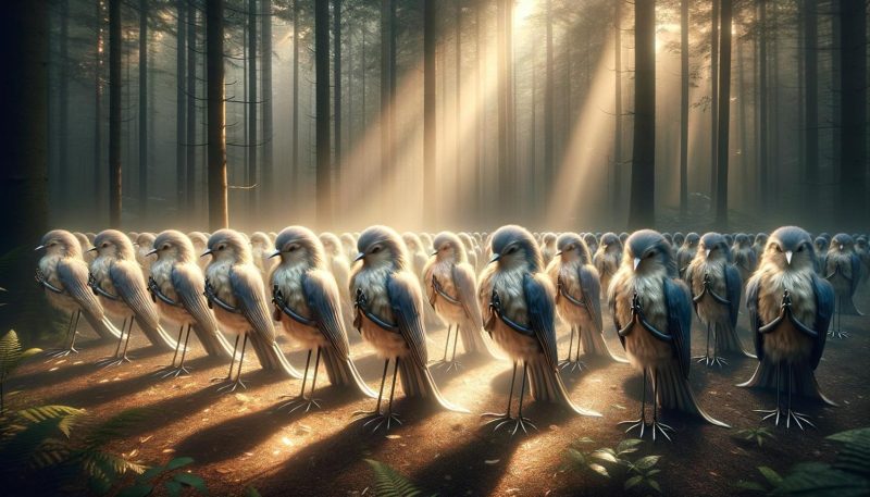 welke vogels bidden