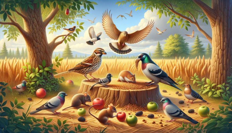 wat eten vogels