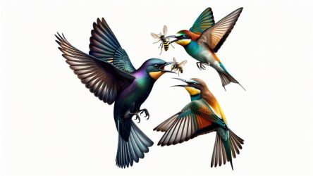 welke vogels eten wespen