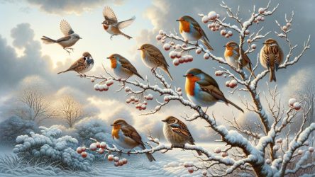 welke vogels overwinteren in nederland